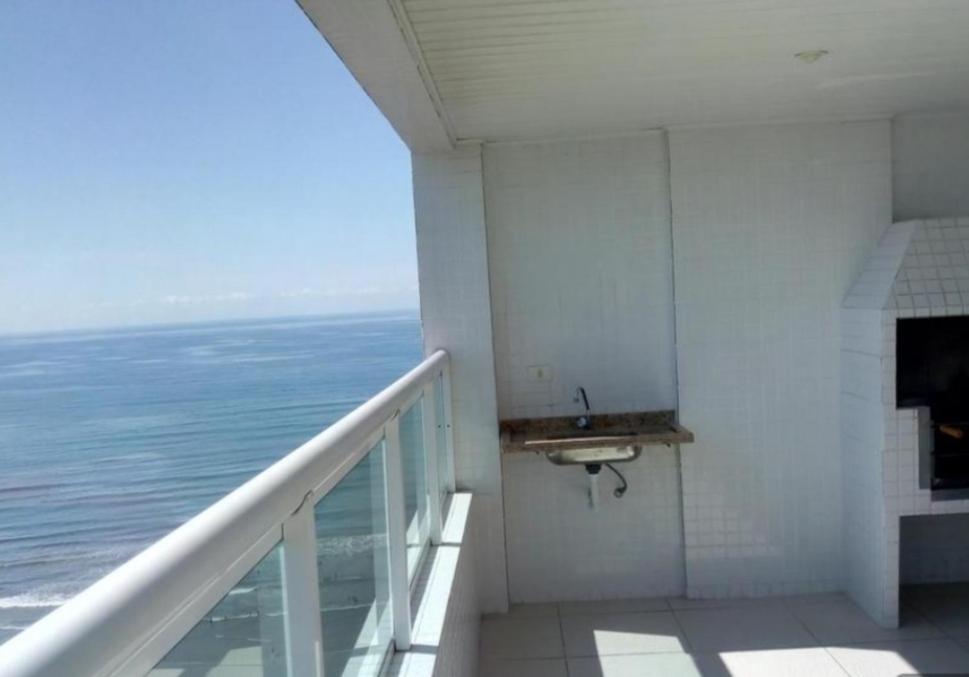 Lindo Apartamento Pe Na Areia Praia Grande  Exterior foto