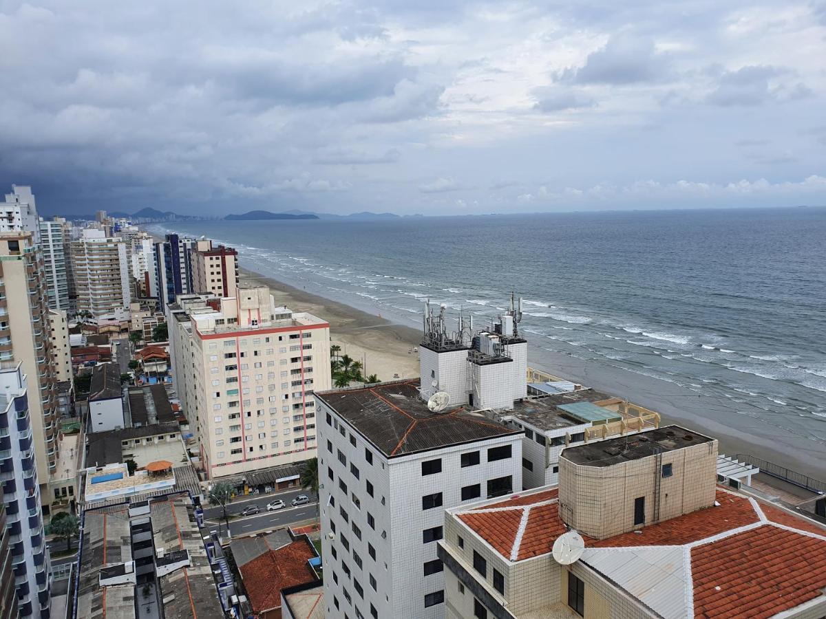 Lindo Apartamento Pe Na Areia Praia Grande  Exterior foto